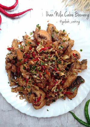 Foto resep Ikan Nila cabe bawang