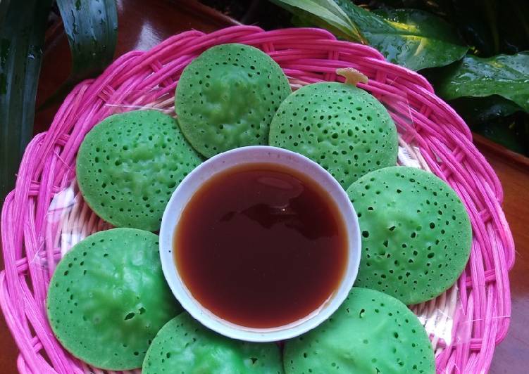 komposisi memasak Surabi Kinca #RabuBaru yang kenyang