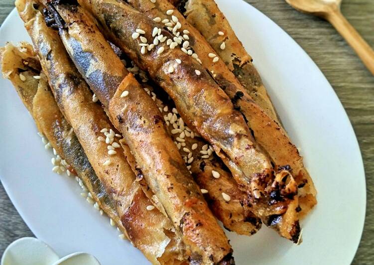 Choco Cheese Rolls (Lumpia Keju Cokelat)