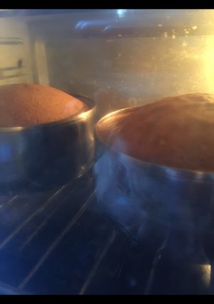 Hình của món Bánh bông lan vị chanh dây.