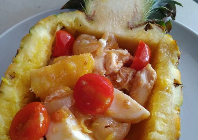 Resep Ayam dan putih telur asam manis, Lezat Sekali