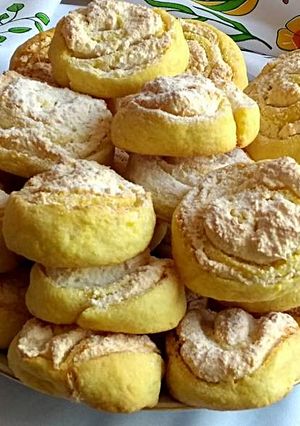 Kókusztekercs recept fotója