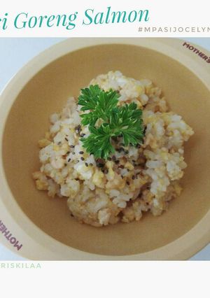 Foto resep Resep MPASI 9m+ - Nasi Goreng Salmon