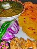 Sarso ka Saag with Makke ki Roti
