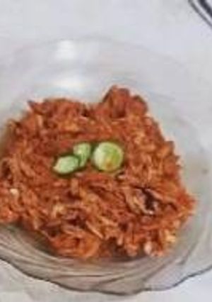 Foto resep Ayam suwir pedas (simple)