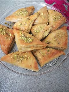 صورة لوصفة وربات بالقشطة