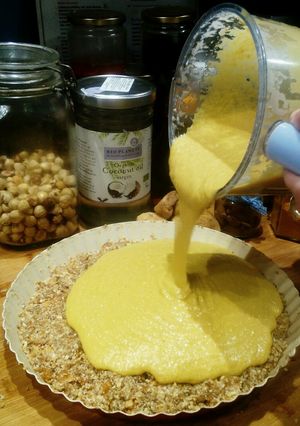 Φωτογραφία της συνταγής Vegan gluteen free lemon pie! Μια καταπληκτική λεμονόπιτα!