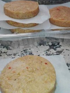 Una foto de Hamburguesa de quinoa y pollo