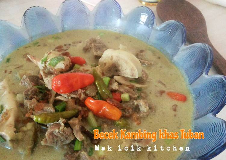 Recipe Delicious Becek Kambing Gulai Ndeso Khas Tuban Resep Us