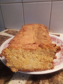 Una foto de Budín de pera