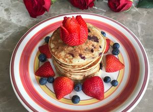 Una foto de Pancakes de avena