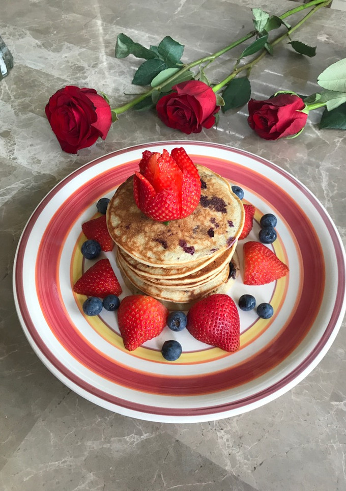 Una foto de Pancakes de avena