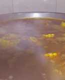 Sopa de ternillas y jarrete a mi manera