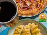 Pizza 🍕 dan Roti Manis ala Resto