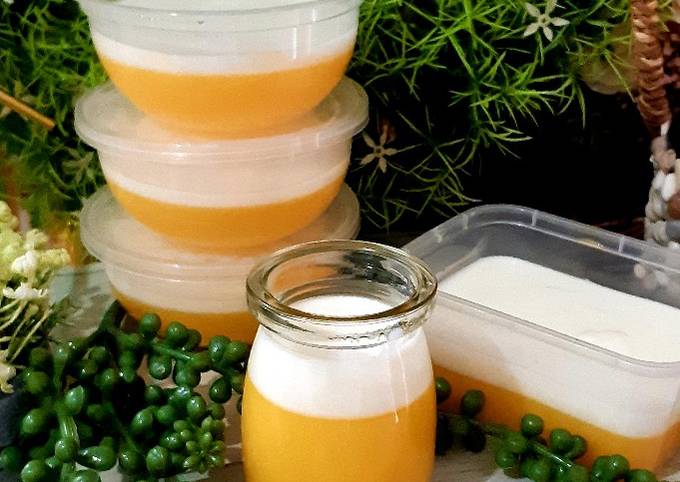 Puding Mangga Vla Susu