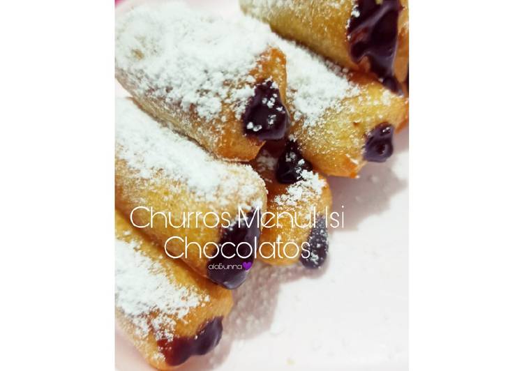 Bumbu 6. Churros Menul Isi Chocolatos | Cara Bikin 6. Churros Menul Isi Chocolatos Yang Menggugah Selera