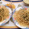 Spaghetti aglio e olio ( ajo y aceite de oliva
