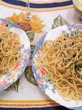 Spaghetti aglio e olio ( ajo y aceite de oliva