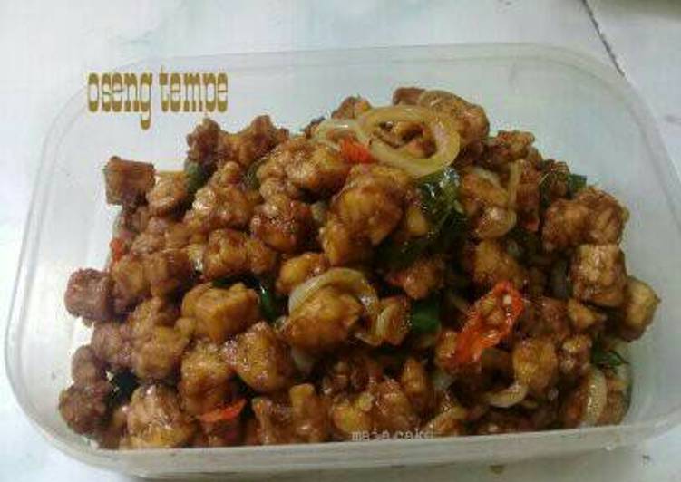 Oseng Tempe Pedas Ekonomis