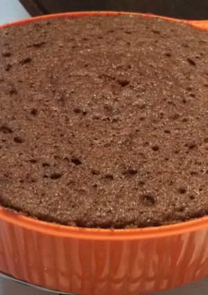 Una foto de Torta de chocolate en Microondas