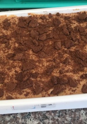Una foto de Chocotorta