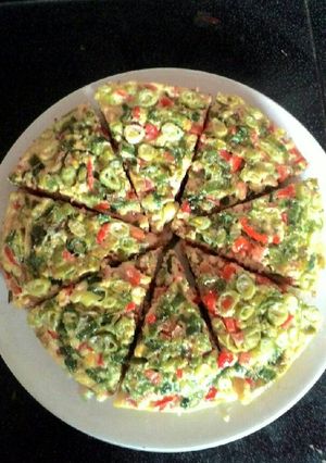 Foto resep Pizza telor