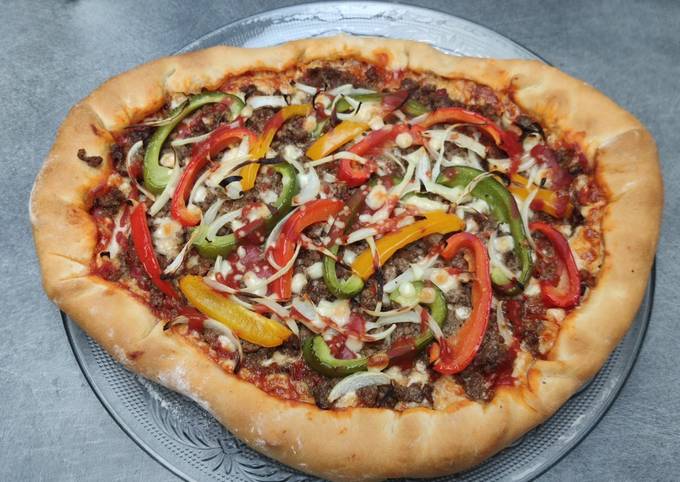 Pizza hachis