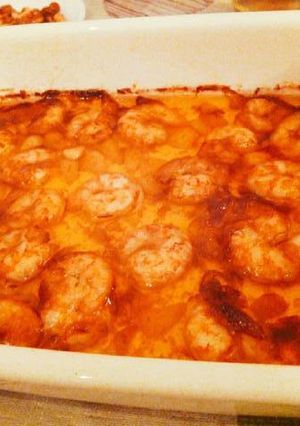 Una foto de Camarones (gambas) al ajillo