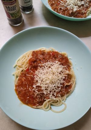 Foto resep Spaghetti Saus Bolognese