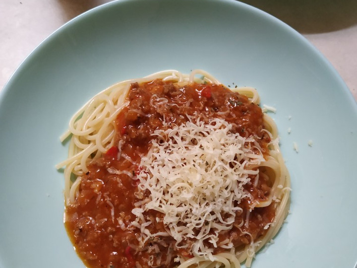 Resep: Spaghetti Saus Bolognese Simpel