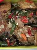 Ikan peh kecap pedas mantap