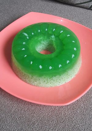 Foto resep Agar agar santan simple