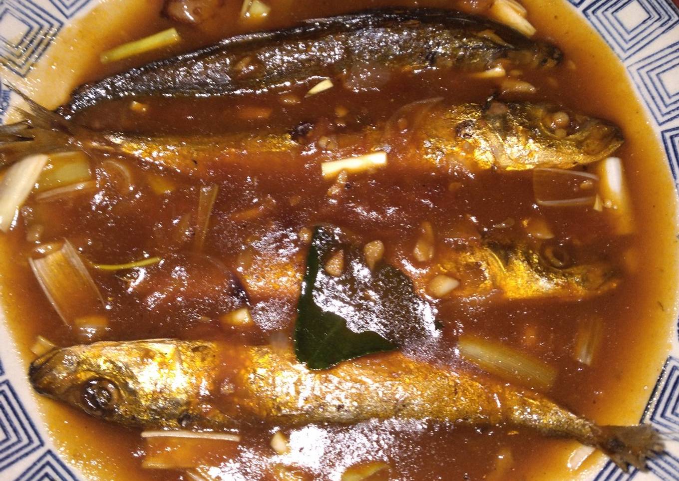 Sarden ikan cue keranjang