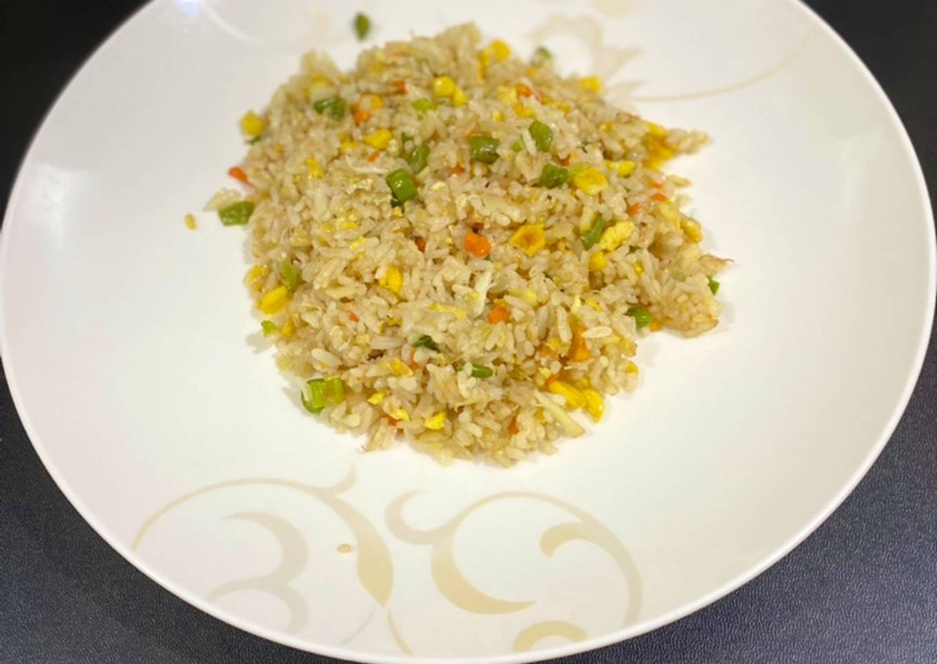 Nasi goreng kepiting