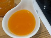 Una foto de mermelada albaricoque thermomix