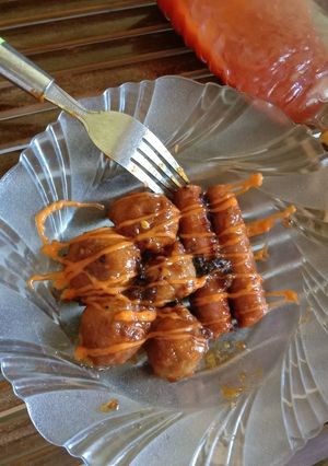 Foto resep Bakso bakar pedas