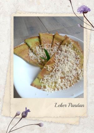 Foto resep Leker pandan