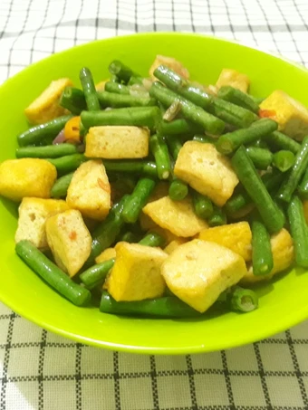 Langkah Mudah untuk Membikin Resep Tumis kacang panjang tahu yang Sempurna Anti Ribet, Bikin Ngiler