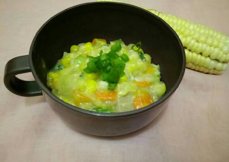 Recipe: Tasty Sup Jagung Kental