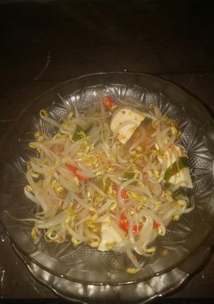 Foto resep Sayur toge pedas