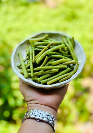 Hình của món Đậu Đũa Luộc.