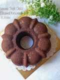Banana Triple Choco Steamed Brownies (No Mixer)