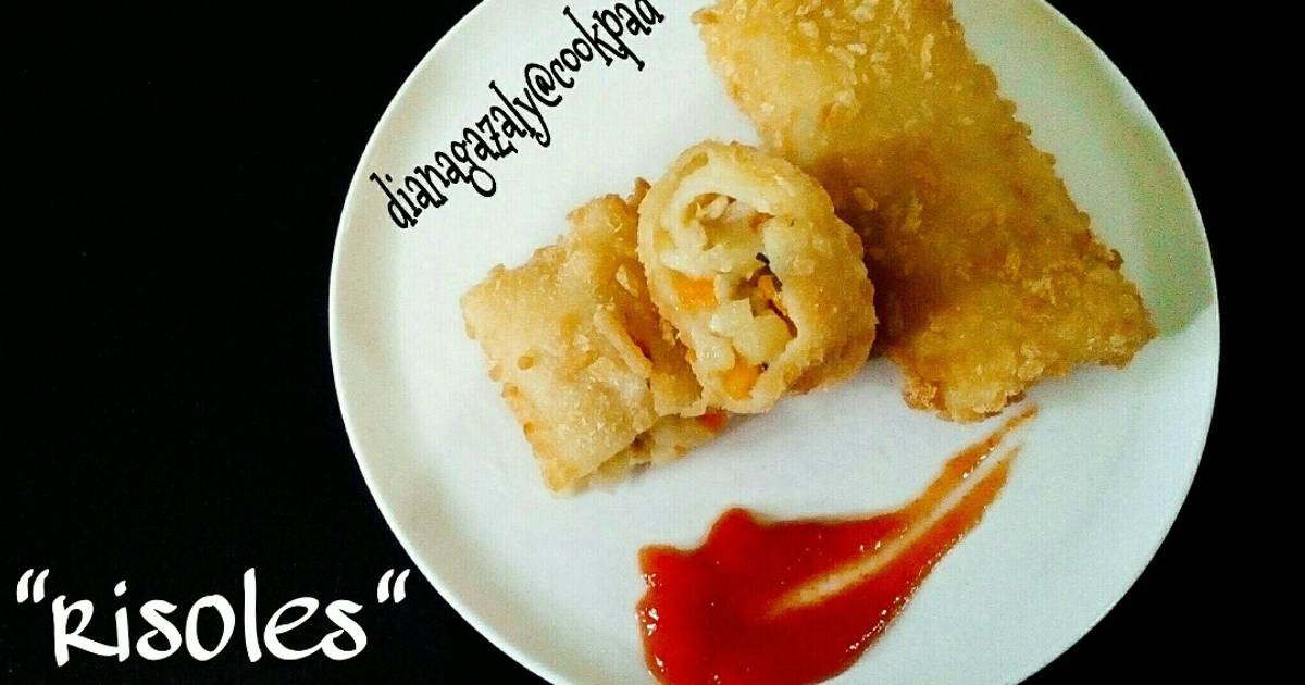 Resep Risoles Isi Ragout Sayur Oleh Diana Az Cookpad