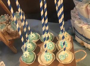 Una foto de Cake pops sin molde