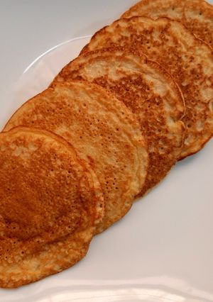 Una foto de Panqueques de soya