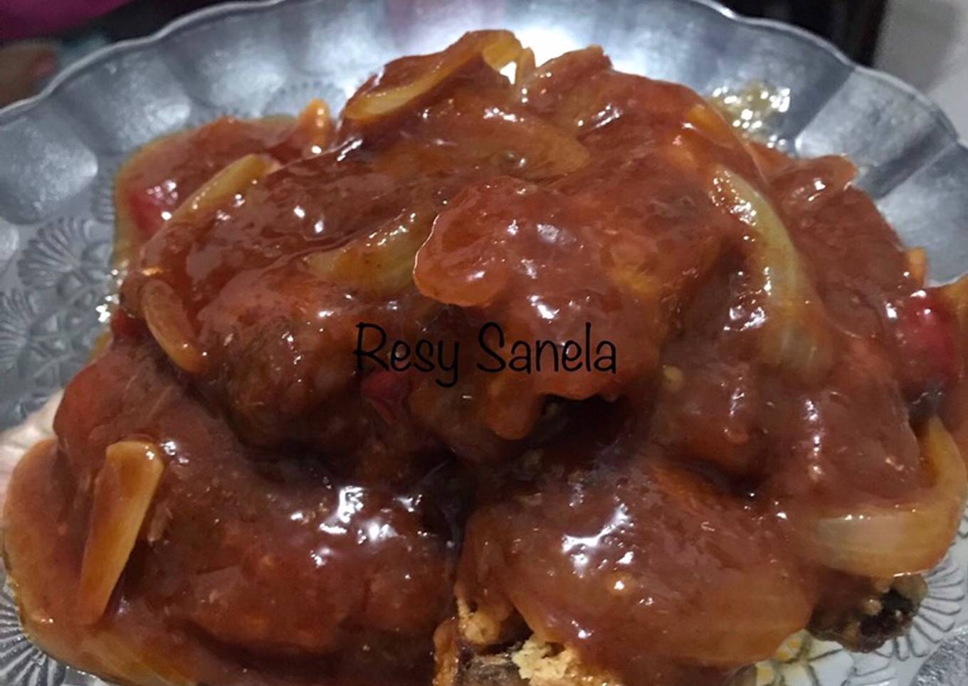Sarden Goreng Tepung Saos Asam Manis