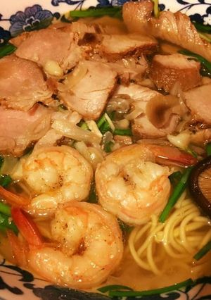 Hình của món Mì Hủ Tíu Dã Chiến.