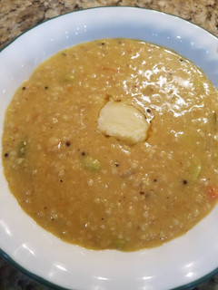 A picture of Oat khichadi.