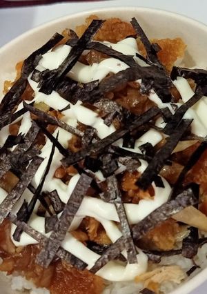 Foto resep Bento cheese ayam teriyaki gampang banget 💖 ma_mom ernie
