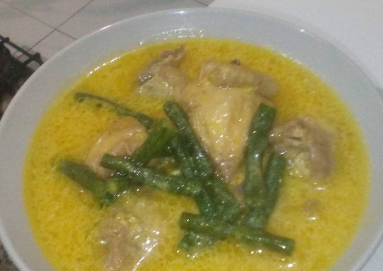 Resep Gulai ayam kacang panjang, Menggugah Selera